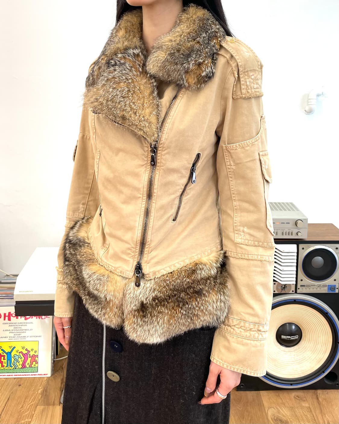 [42] 에르마노설비노 퍼 자켓 상품이미지2