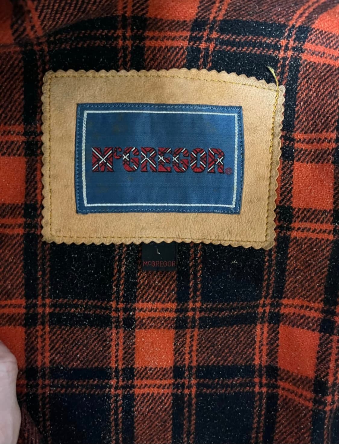 빈티지 맥그리거 스웨이드 자켓 100 상품이미지4
