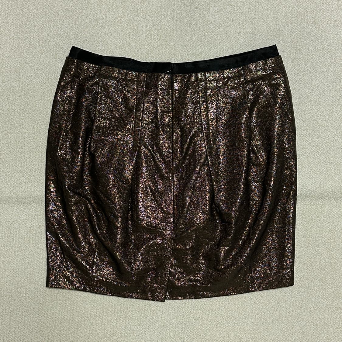 오브제 강진영 글리터 미니 스커트 상품이미지2