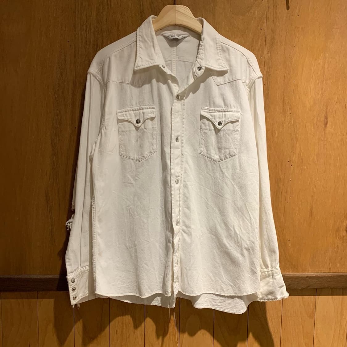 언유즈드 웨스턴 데미지 셔츠 상품이미지6
