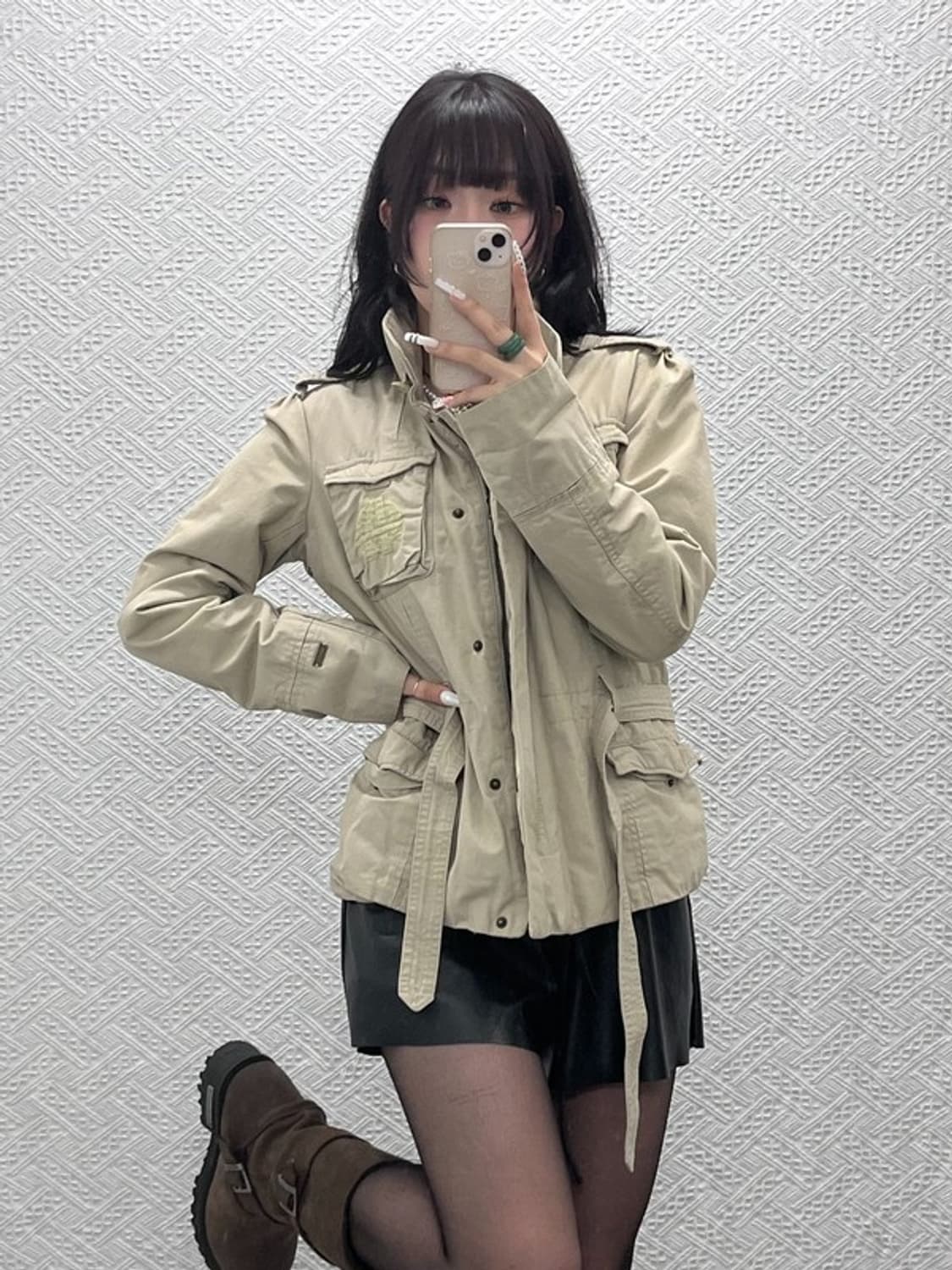 리바이스 빈티지 벨티드 밀리터리 사파리 워크 야상자켓 L C10945 상품이미지1