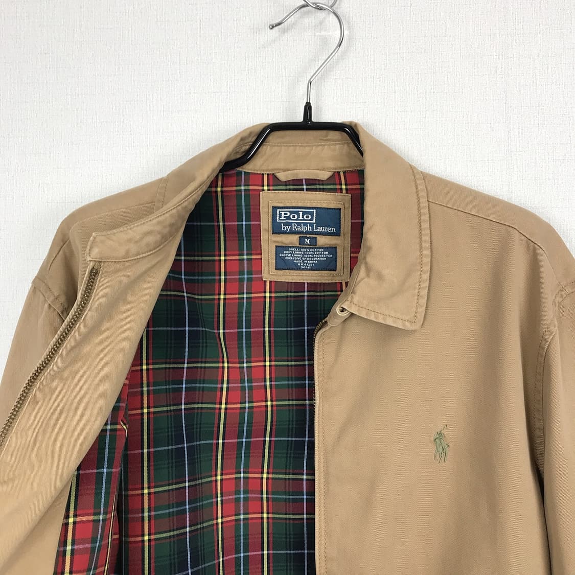 폴로 랄프로렌 POLO 빈티지 블루종 스윙 자켓 남성M 상품이미지8