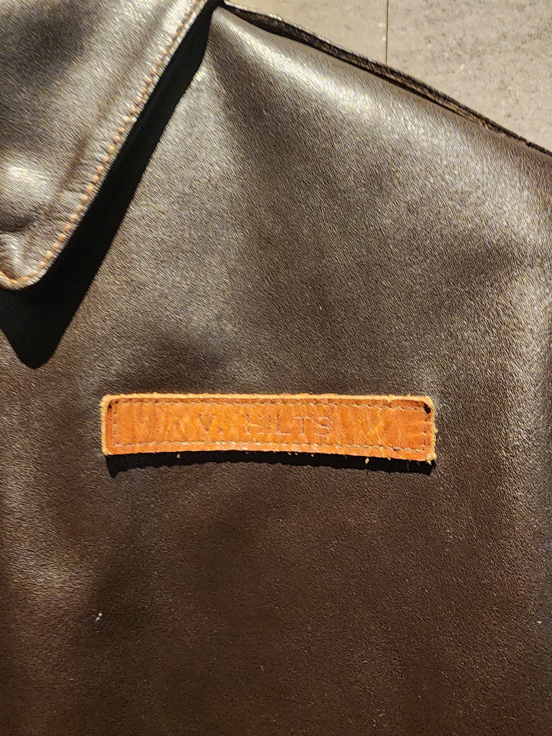 모건 A-2 홀스하이드 말가죽 자켓 상품이미지3