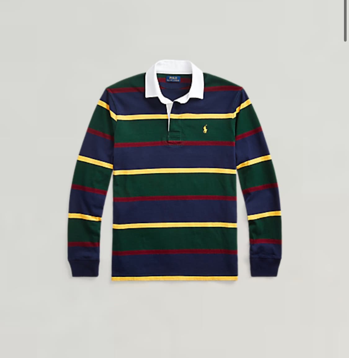 폴로 랄프로렌 멀티 스트라이프 럭비 셔츠 M 상품이미지1