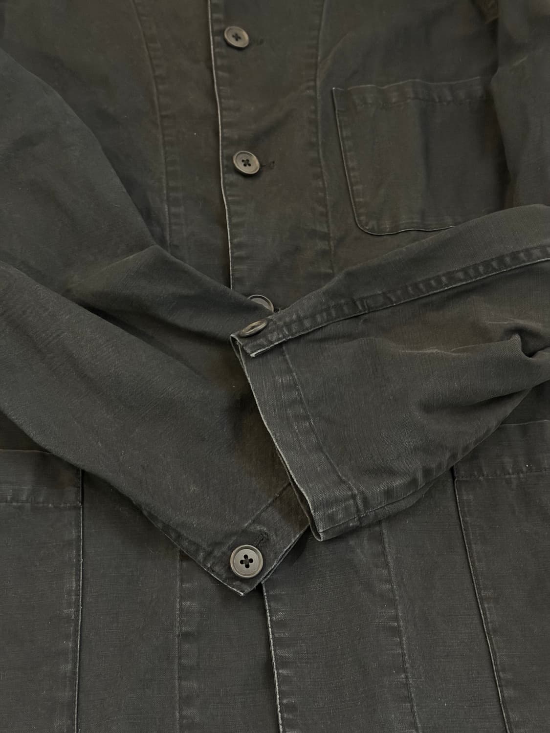 폴로 랄프로렌 일판 프렌치 워크자켓 초어자켓 블랙 상품이미지2