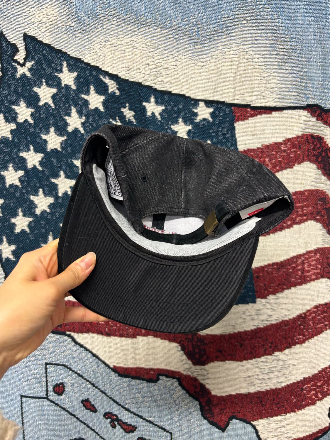 리바이스 블랙데님 캡 상품이미지5