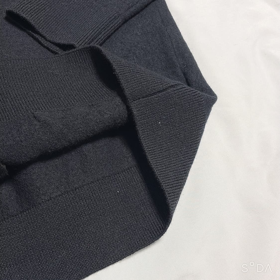 메종키츠네 폭스 패치 블랙 가디건 L (여성) 상품이미지8