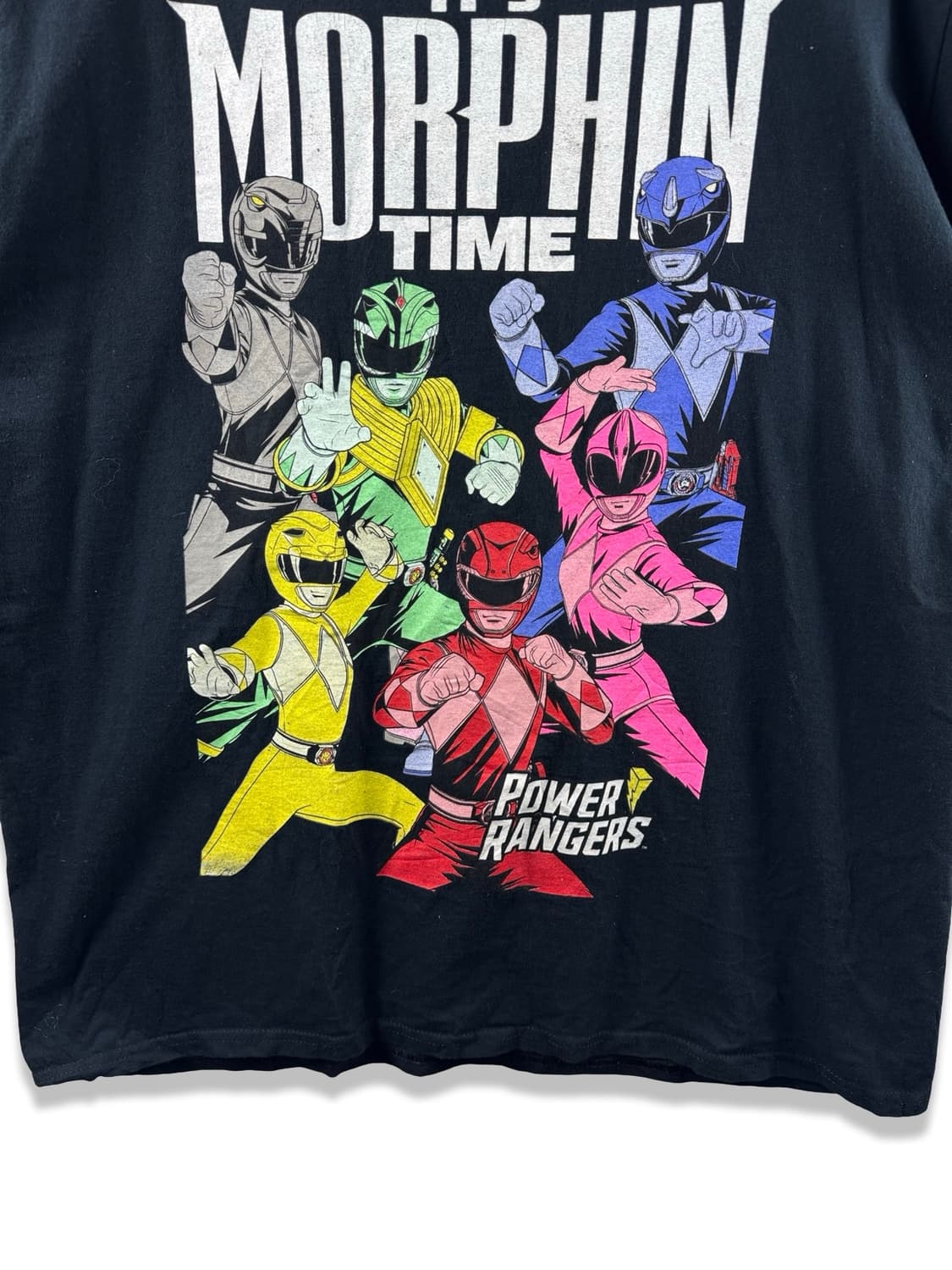 파워레인저 오피셜 그래픽 반팔티2056 상품이미지3