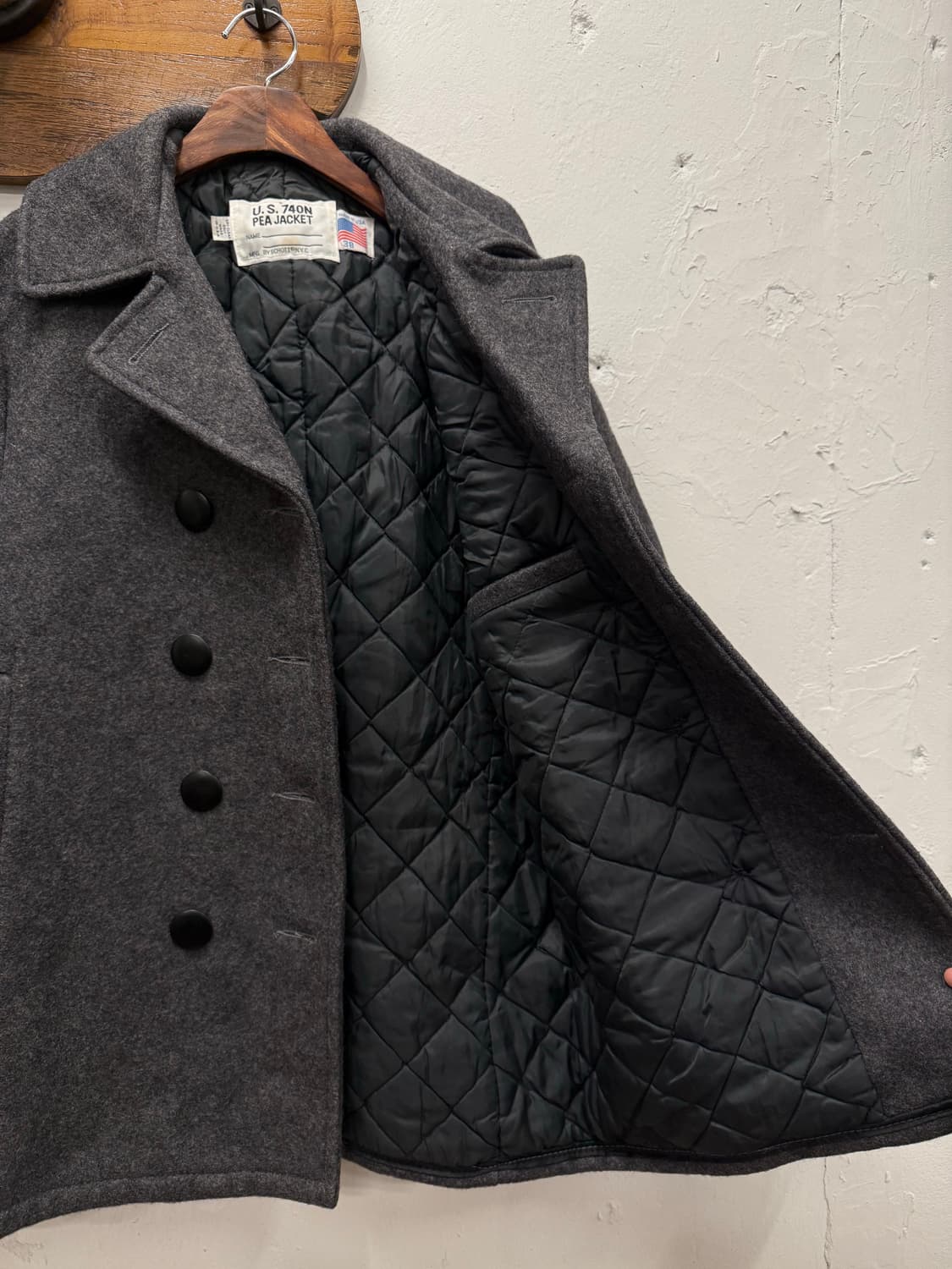 66) USA Schott U.S. 740N Pea Jacket 상품이미지6