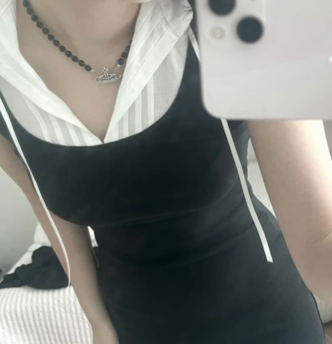 엔젤넘버555 이터널걸후드 원피스 상품이미지2