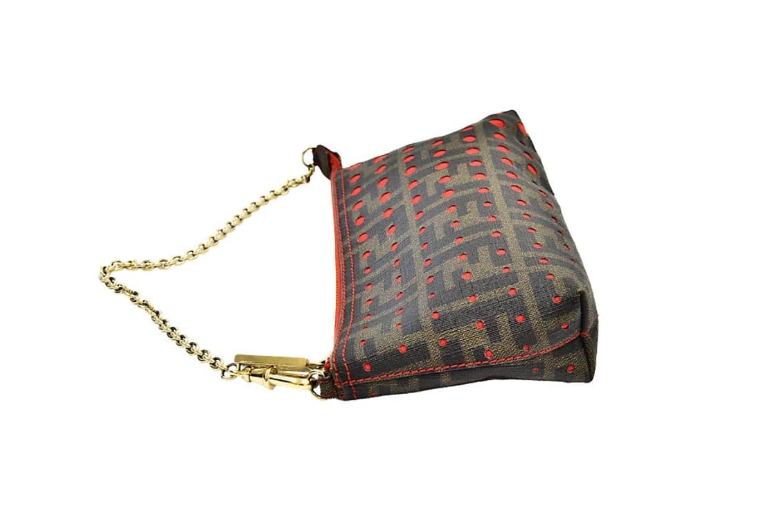 펜디 주카 레드 Dots 포쉐트 체인백(정품) 상품이미지5