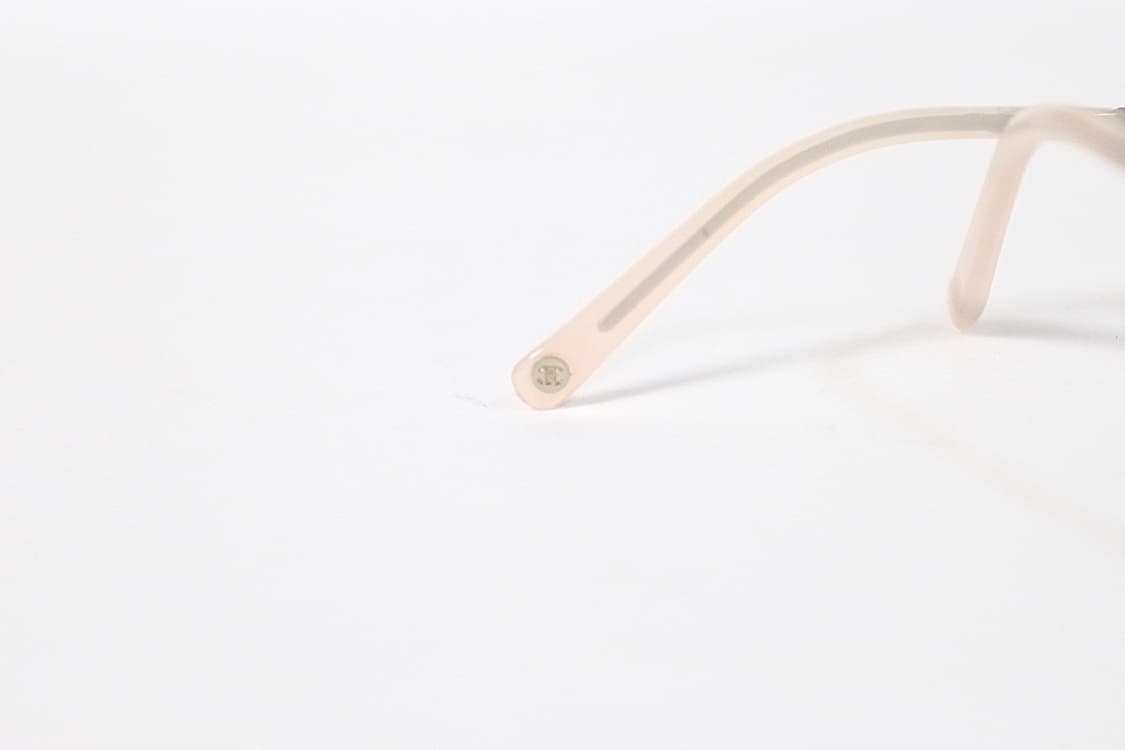 CHANEL 샤넬 빈티지 무테 실버 핑크 안경 상품이미지8