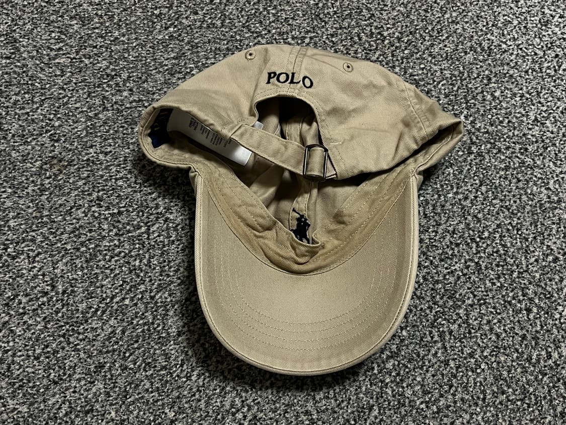 폴로 랄프로렌 베이지 볼캡 상품이미지3