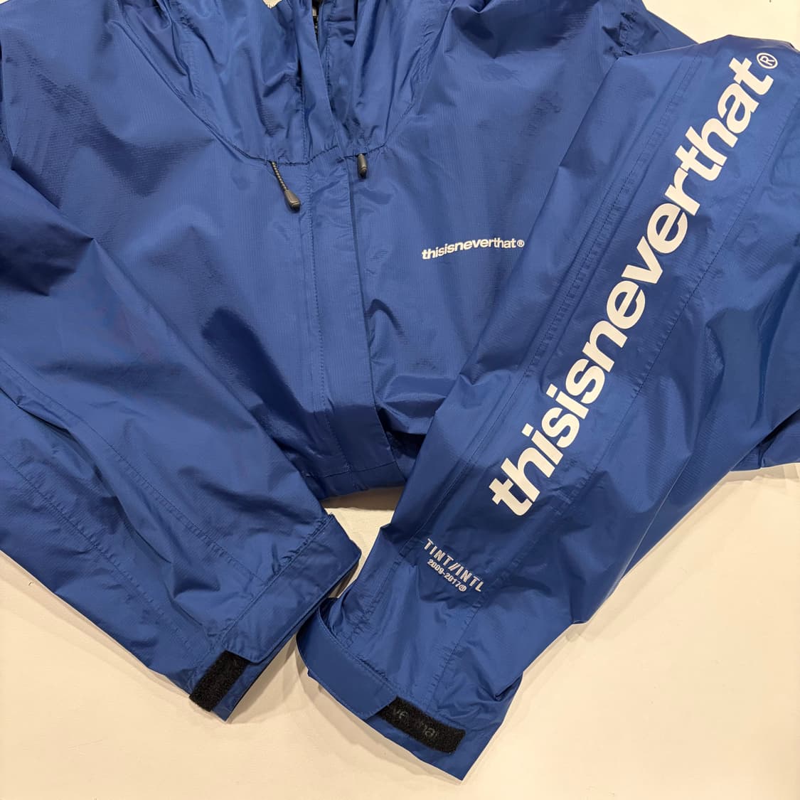 [M] 디스이즈네버댓 블루 윈드브레이커 바람막이 B728 상품이미지7