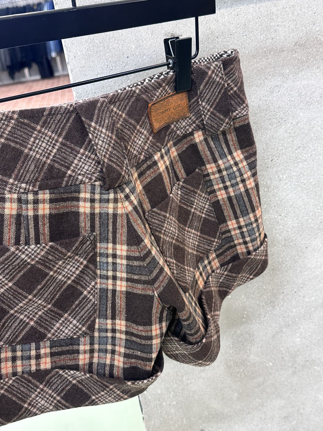 tommy girl check shorts 상품이미지3