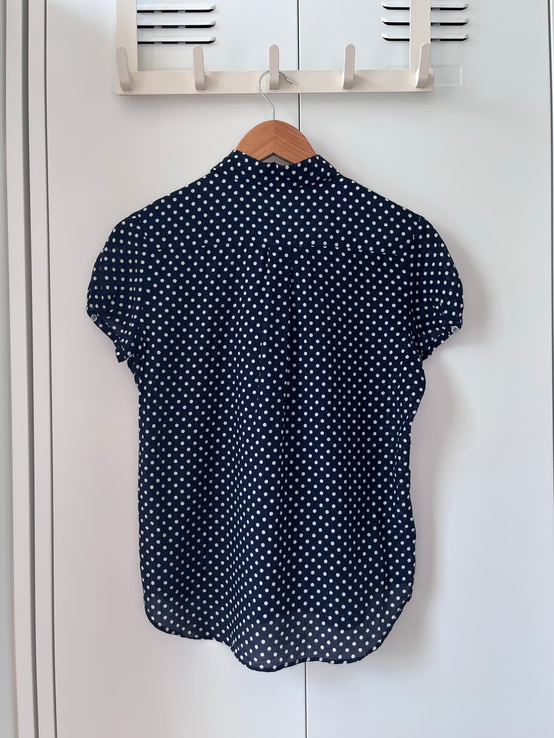 Leglarik France 도트 캡소매 블라우스 상품이미지10