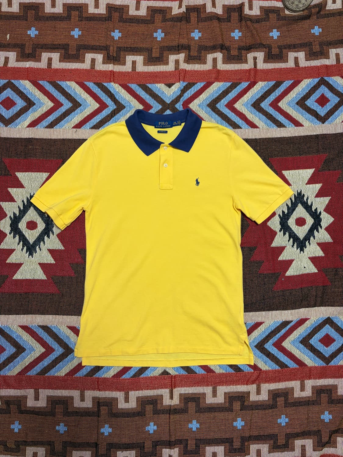 55-66) 폴로 여성 카라티 PK티 노랑 네이비 상품이미지1