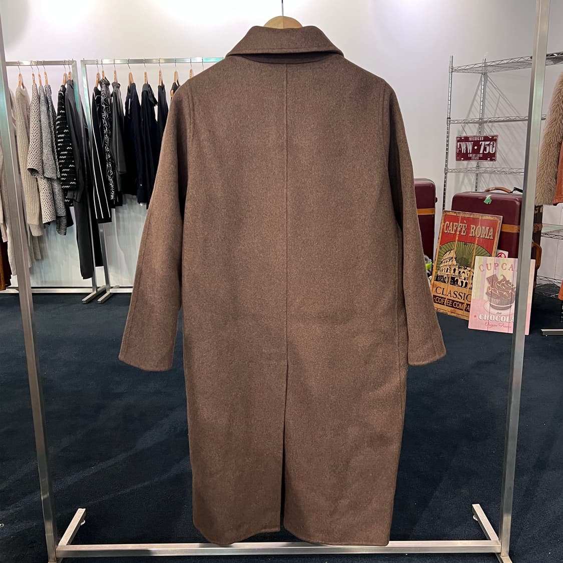 [77] 빈티지 캐시미어 맥코트 상품이미지5