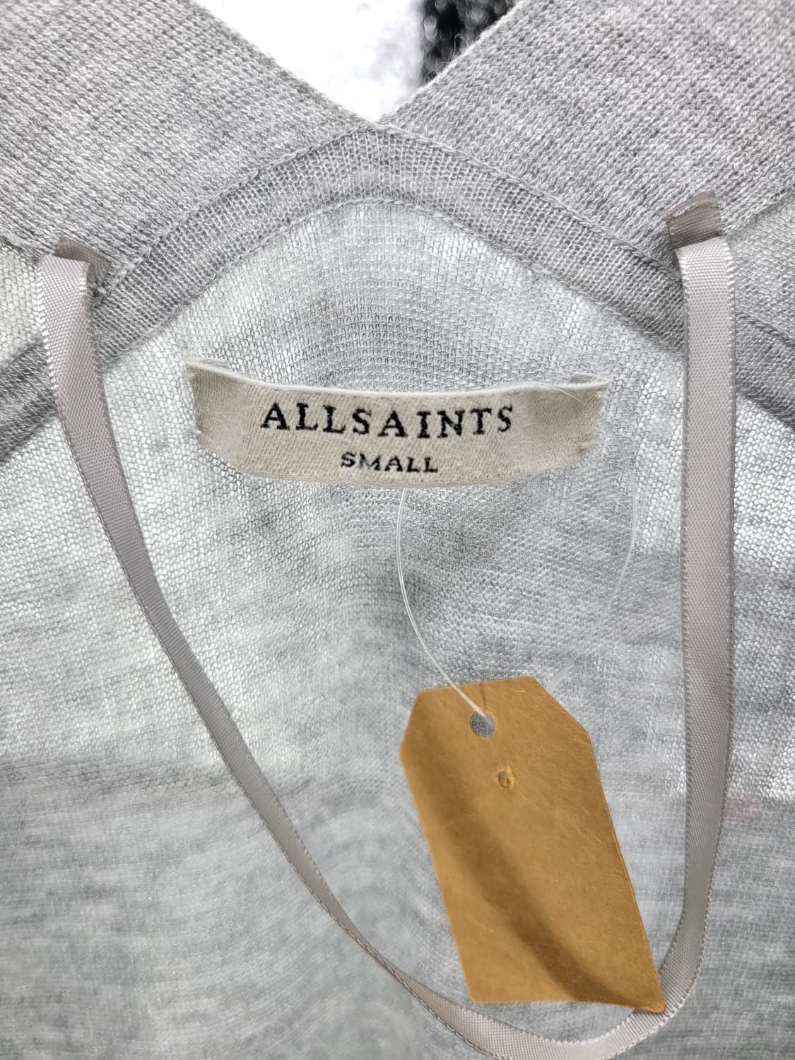 ALLSAINTS 롱 가디건 그레이 상품이미지3