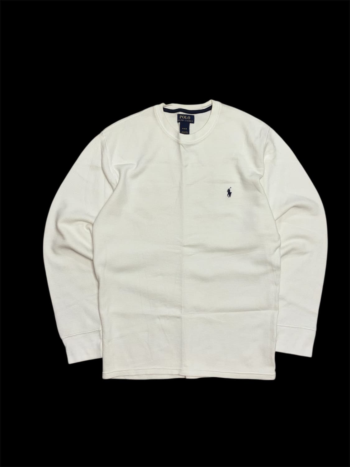 폴로 랄프로렌 화이트 와플 롱슬리브 상품이미지1