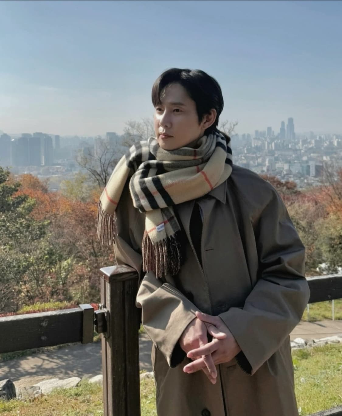 버버리 클래식 체크 머플러(정품) 상품이미지2