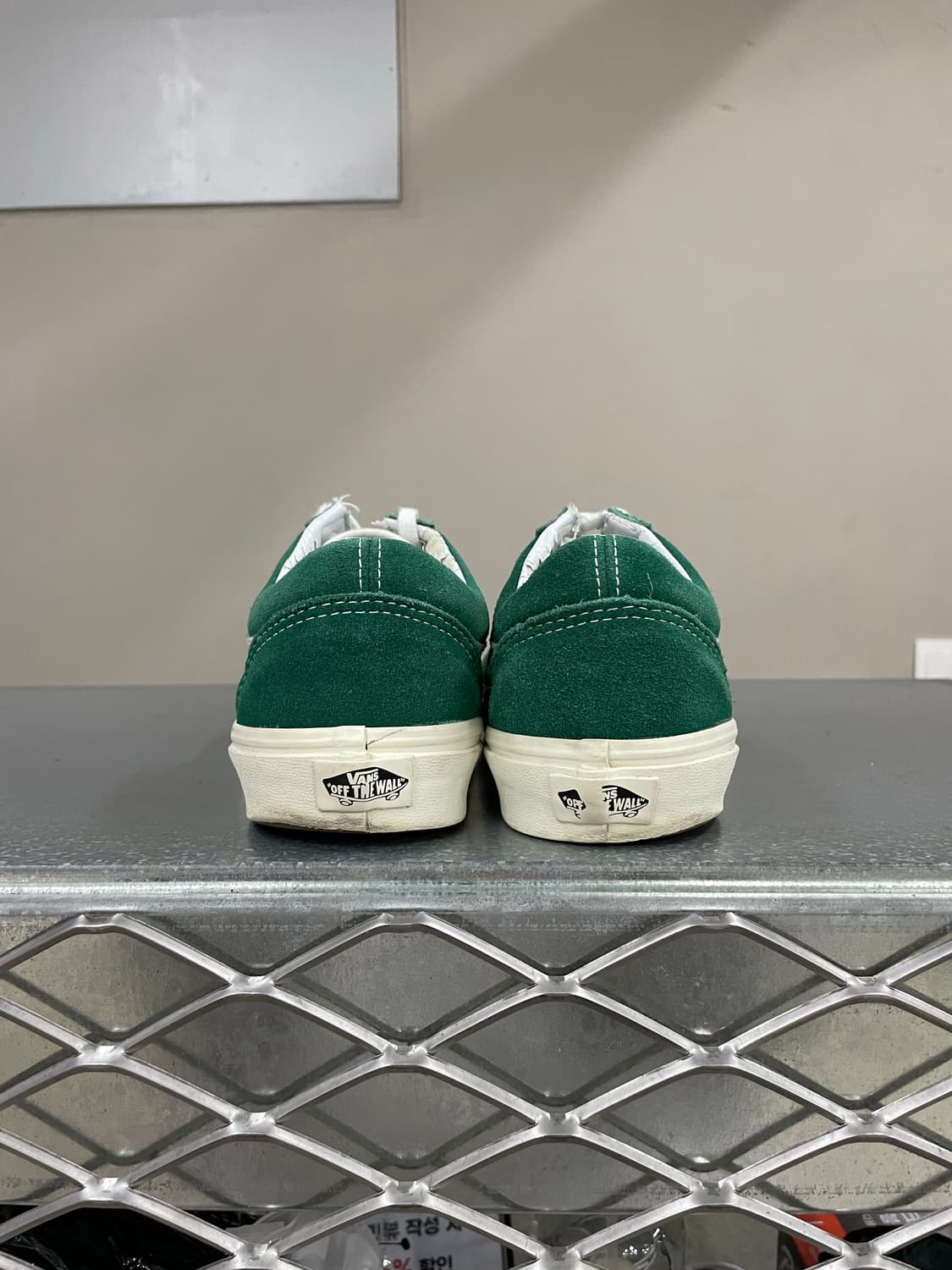 반스 올드스쿨 빈티지 에버그린 US8 상품이미지3