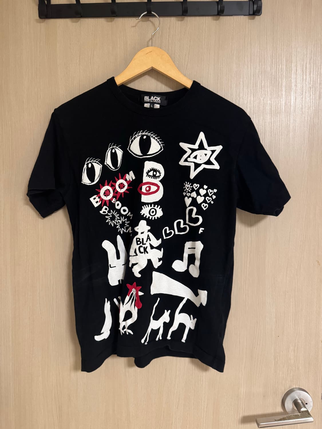 Comme des garcons black 티셔츠 상품이미지1