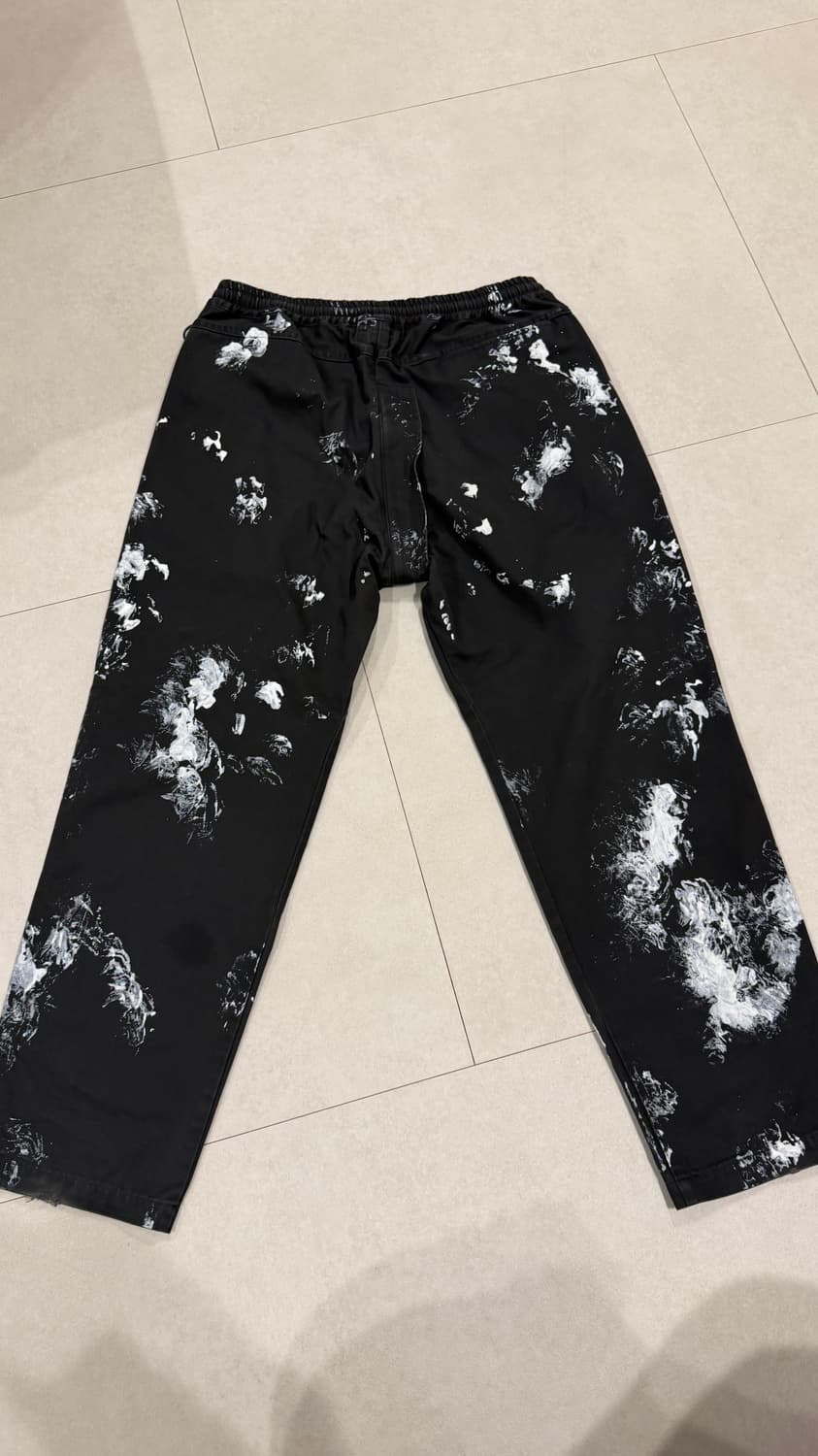 바우와우 페인팅 팬츠 XL 상품이미지2