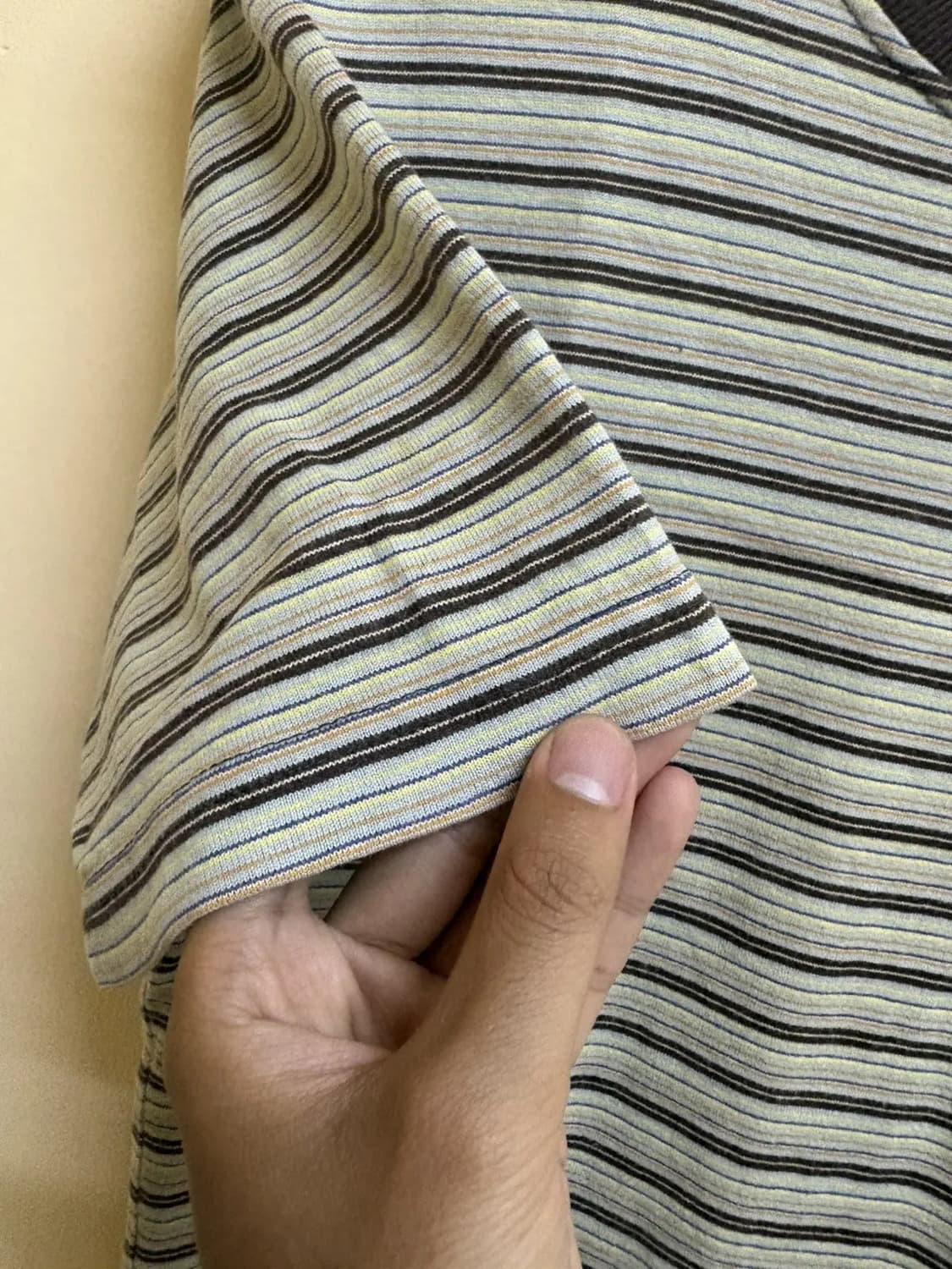 비치 스케이트보드 스트라이프 보더 반팔 티셔츠 상품이미지7