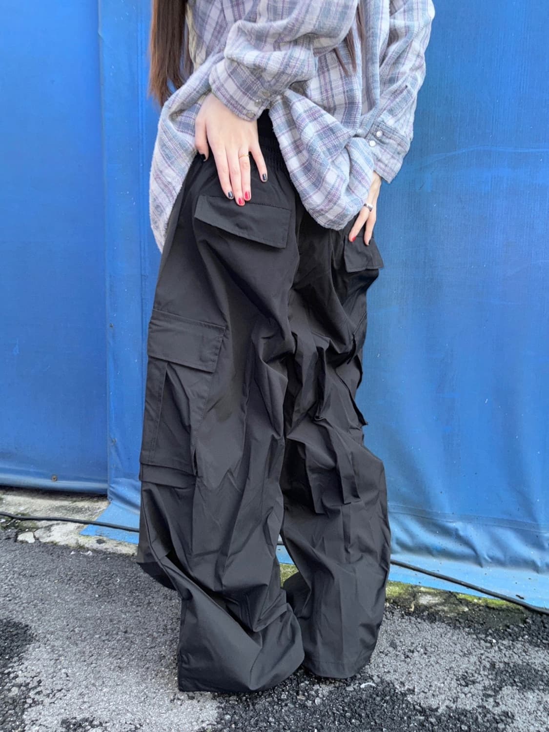 Pre Order -10% [unisex] 군밤 나일론 트랙 스트링 pt 상품이미지2