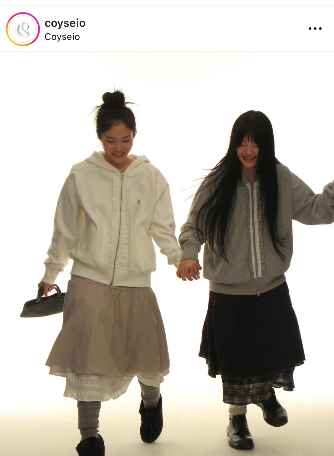 코이세이오 후드집업 Ruffle Lace Hood Zip-Up 상품이미지5