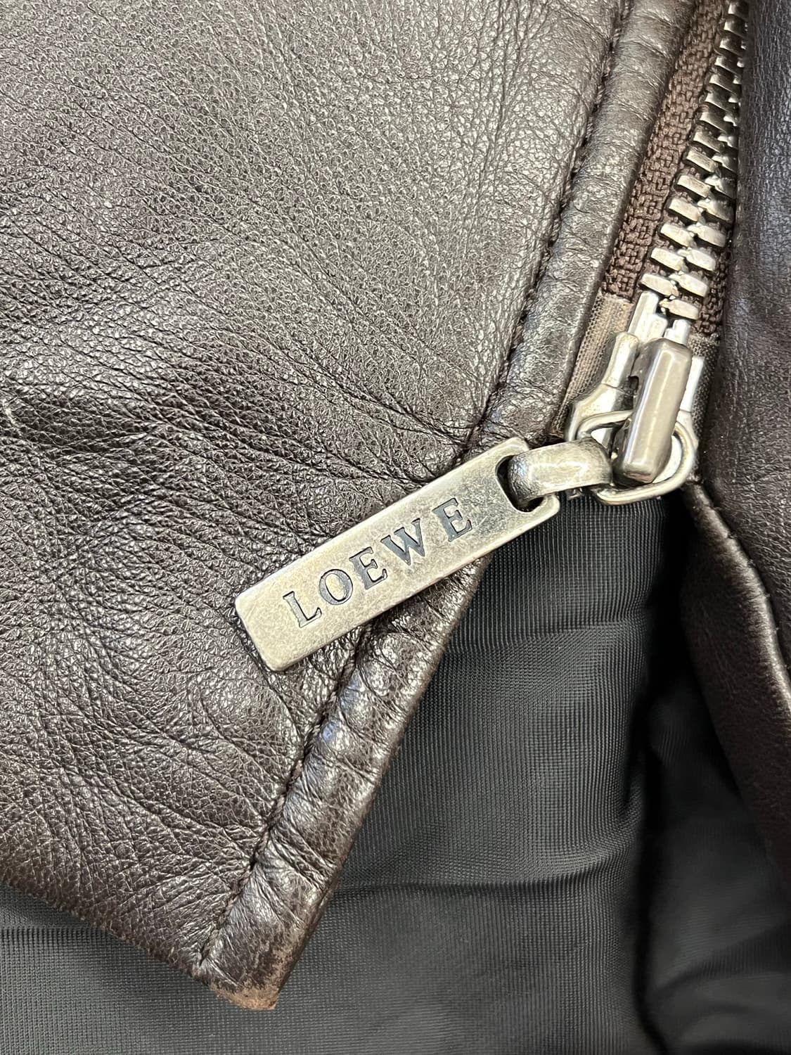 LOEWE Vintage Lamb Leather Jacket 상품이미지8