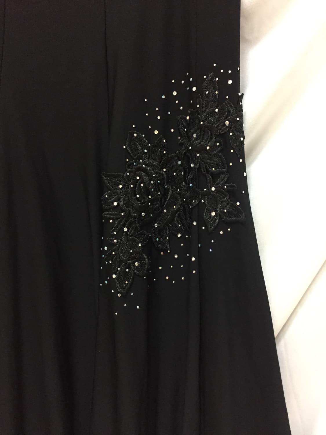 꽃 큐빅 프릴 스커트 상품이미지8