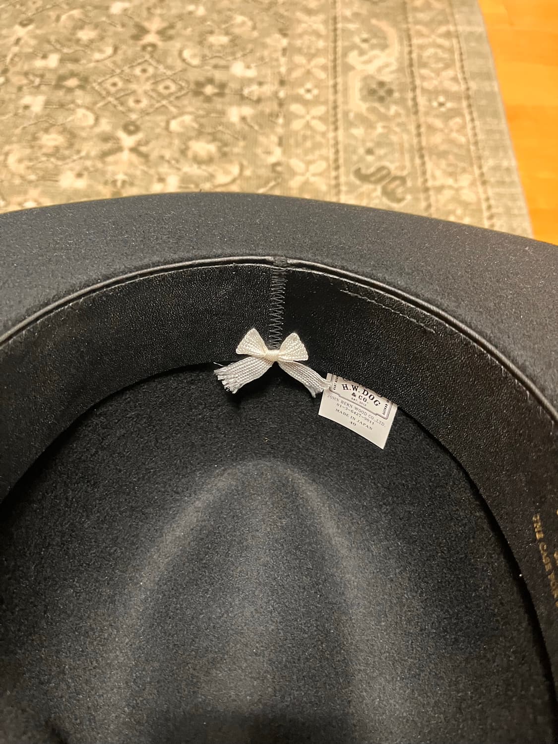 The HW dog 페도라 판매합니다. 상품이미지6