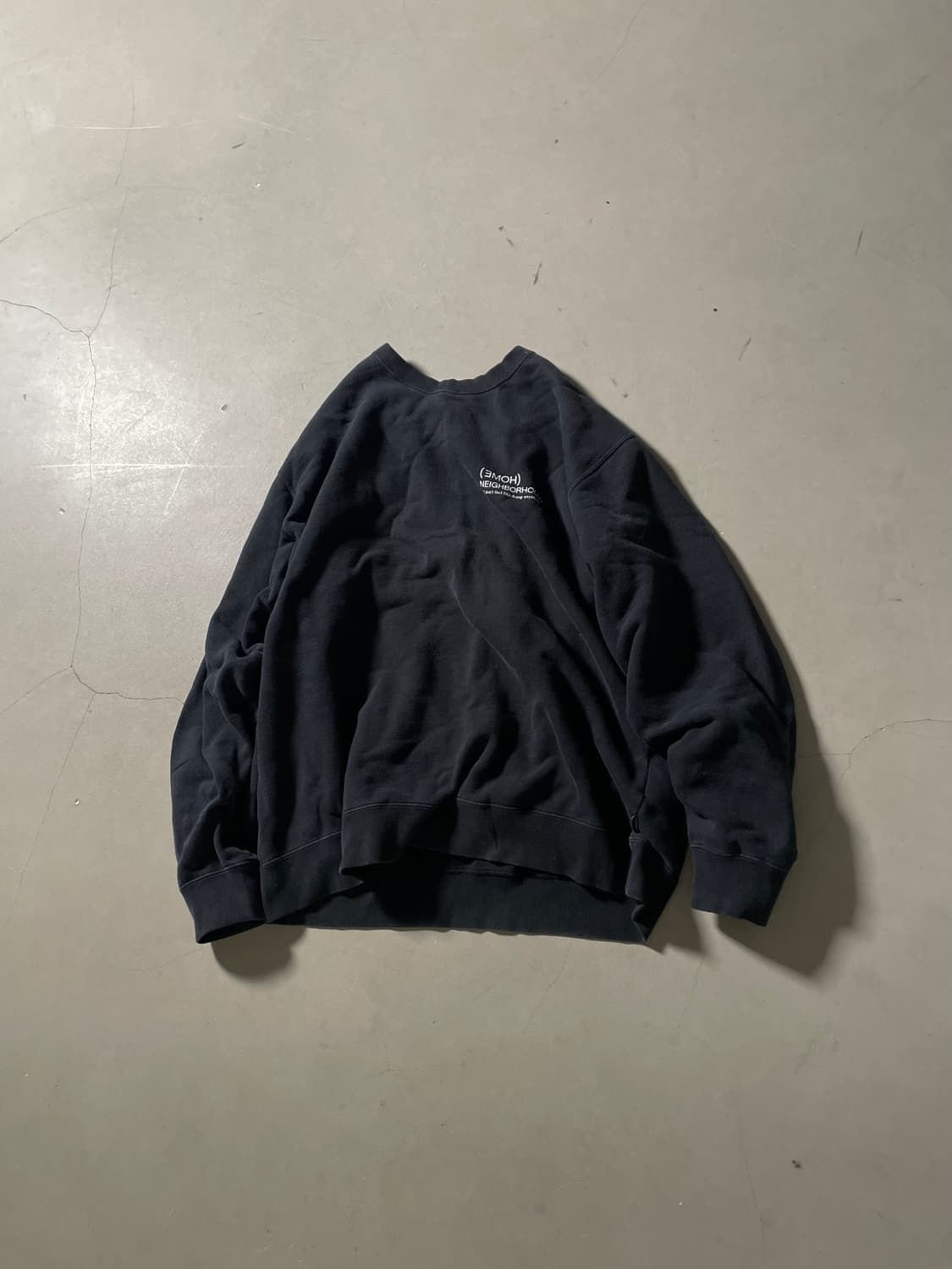 네이버후드 Logo Crewneck Sweatshirt 상품이미지1