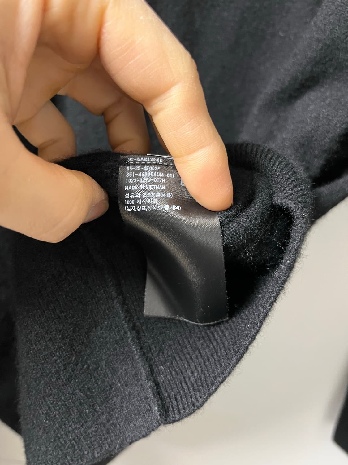 유니클로 캐시미어 니트 XXL 상품이미지3