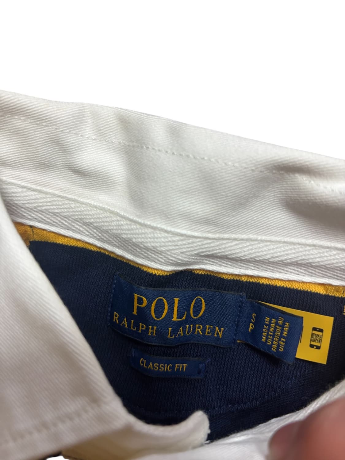 폴로 랄프로렌 스트라이프 럭비티 (큐알인증o)  상품이미지5