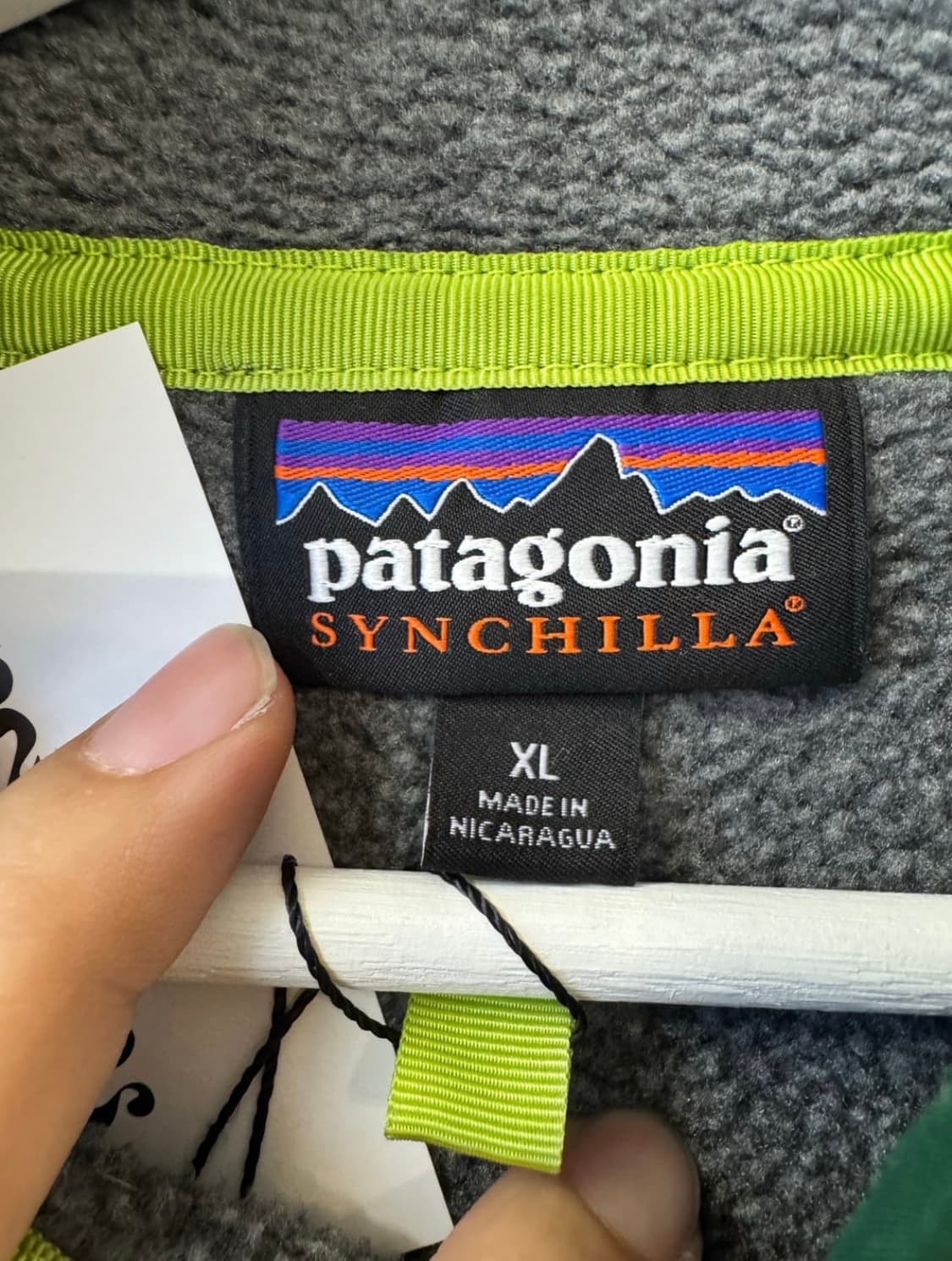 파타고니아 신칠라 올리브 그레이 XL 상품이미지4