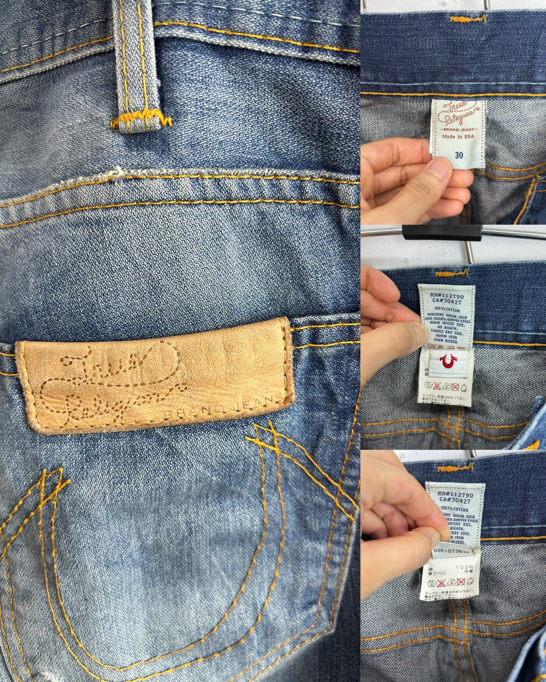 True Religion USA Denim Pants 상품이미지10