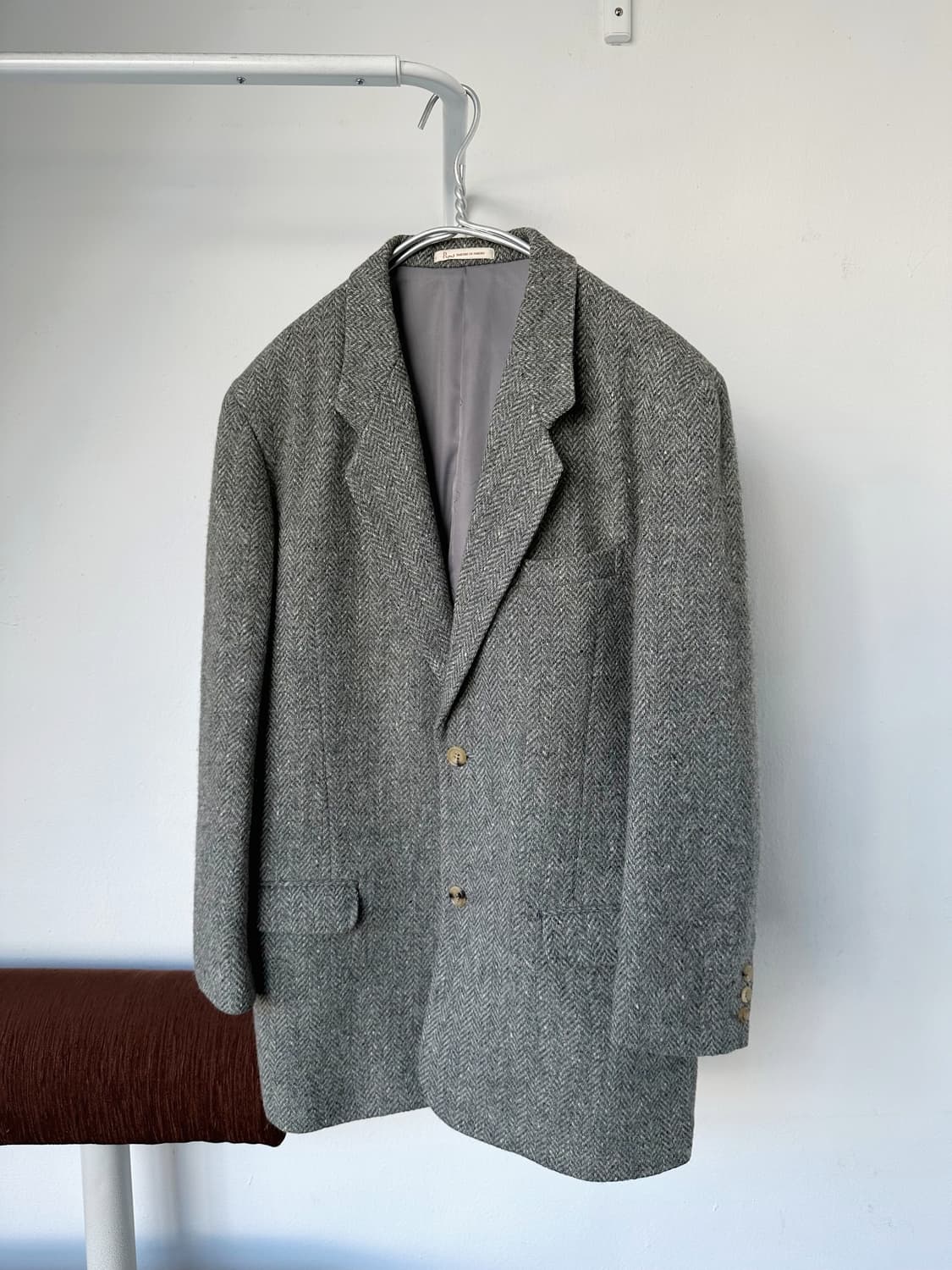 Wool tweed 2B over jacket 상품이미지7