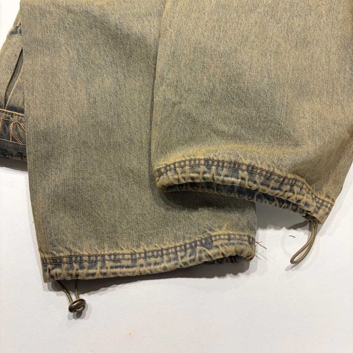 [S] 스컬프터 빈티지 워싱 카고 데님 팬츠 D202 상품이미지5
