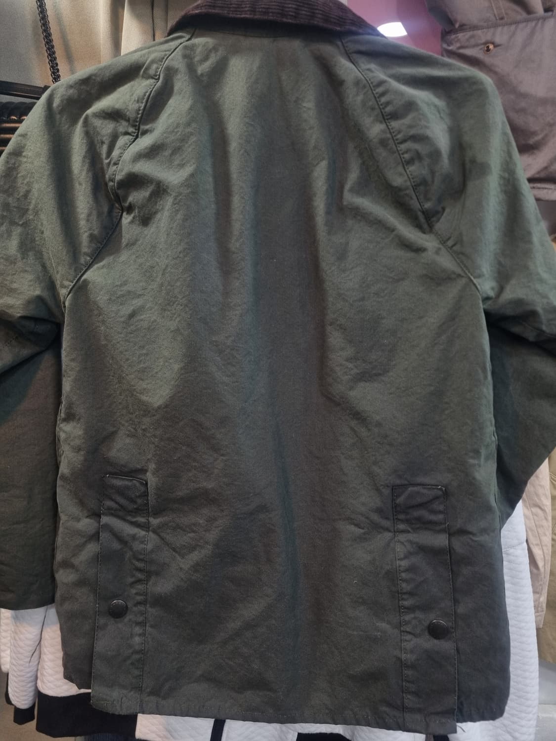 바버 비데일 자켓 C32/81CM 올리브 상품이미지2