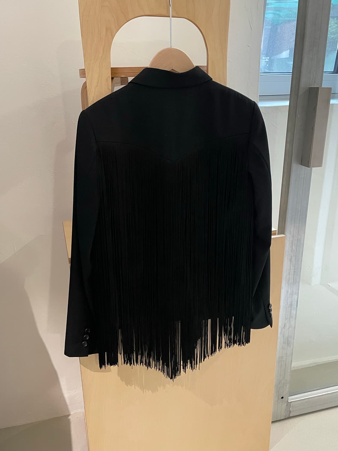 꼼데가르송 2021 프린지 자켓 상품이미지4