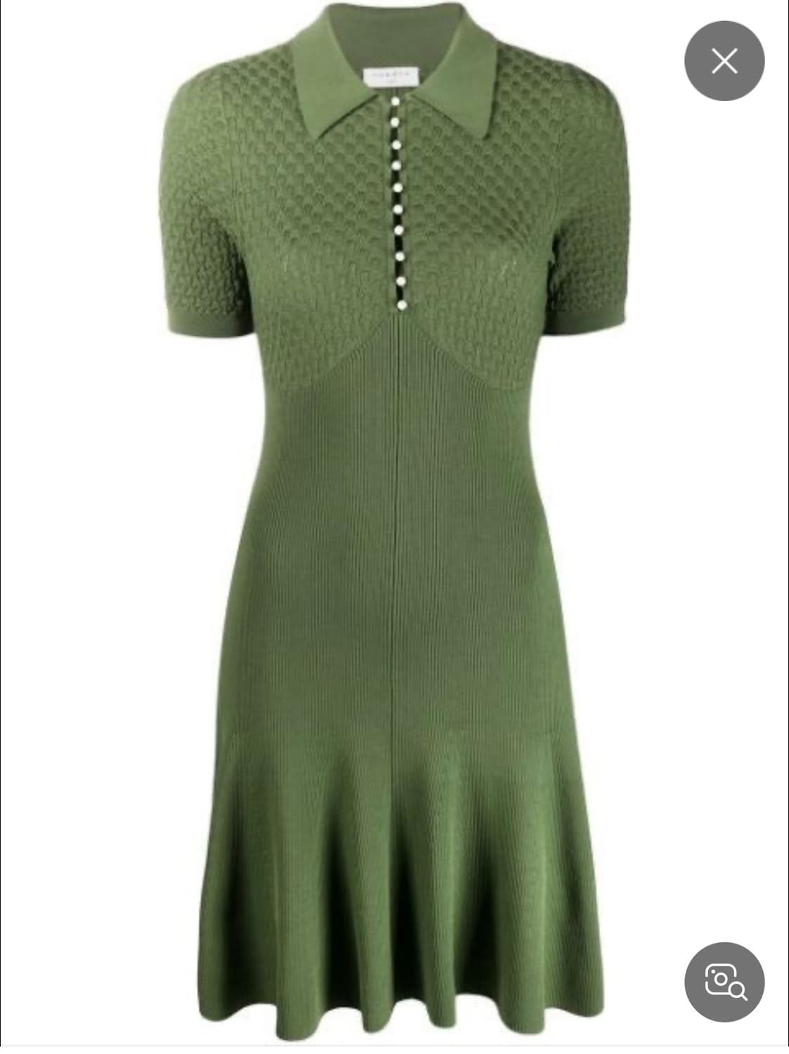 산드로 올리브그린 니트원피스 34사이즈 상품이미지1