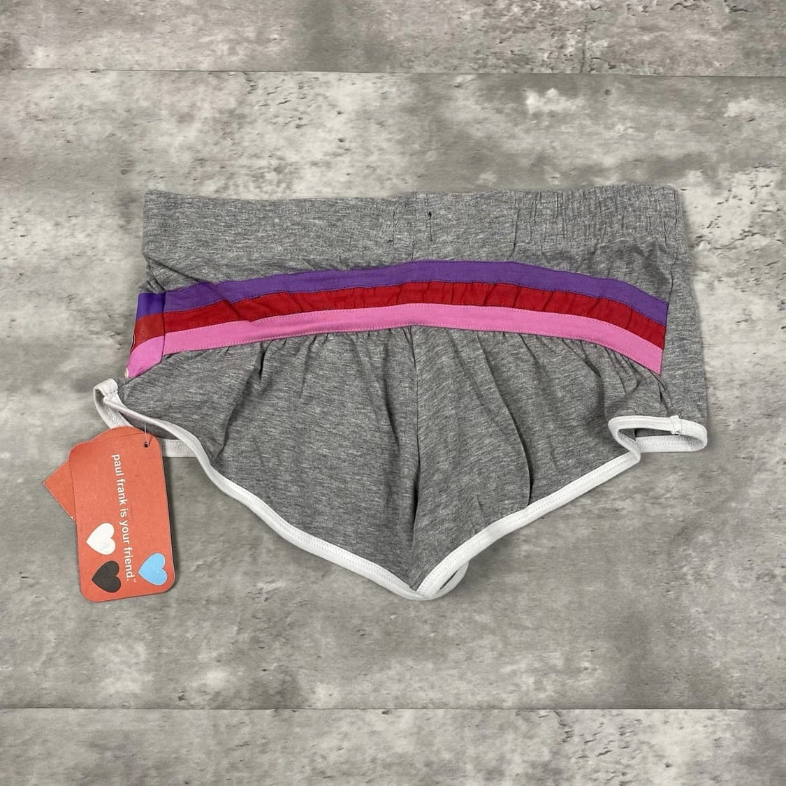 폴프랭크 줄리어스 원숭이 레인보우 스트라이프 반바지 상품이미지4