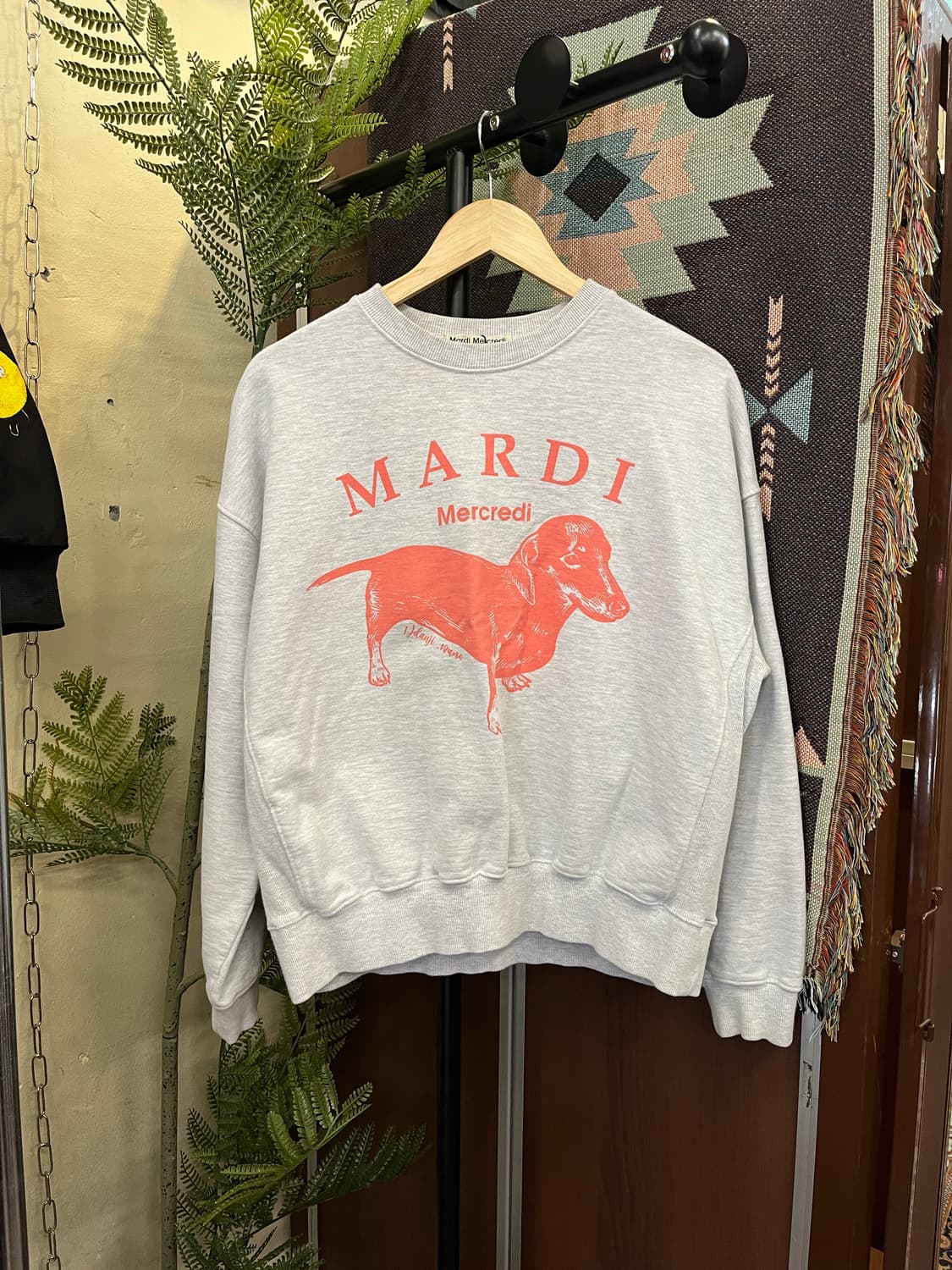 마르디 메크르디 닥스훈트 맨투맨 #csz683 상품이미지1