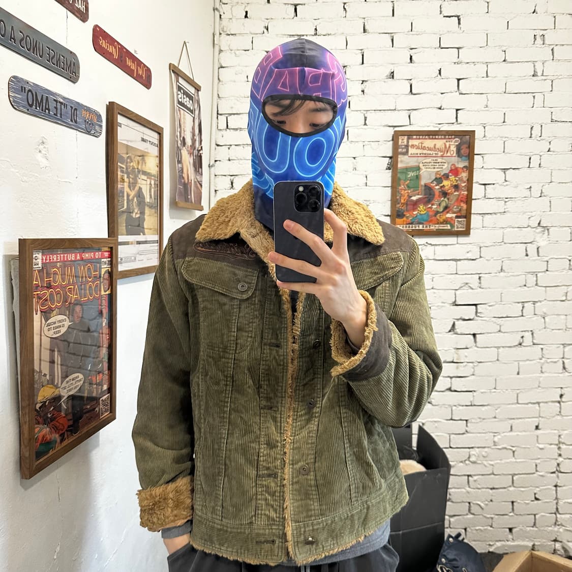 MLB 샌프란시스코 코듀로이 골덴 기모 자켓 상품이미지5