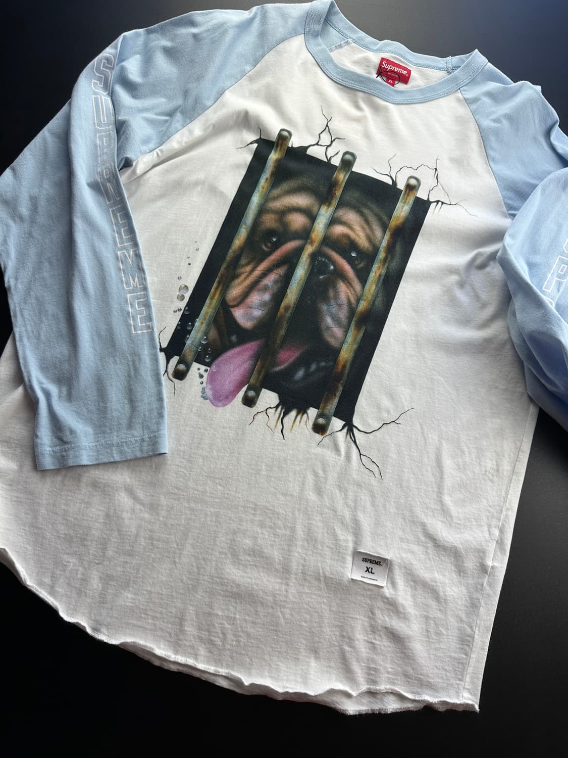 Supreme dog raglan T-shirts 상품이미지2