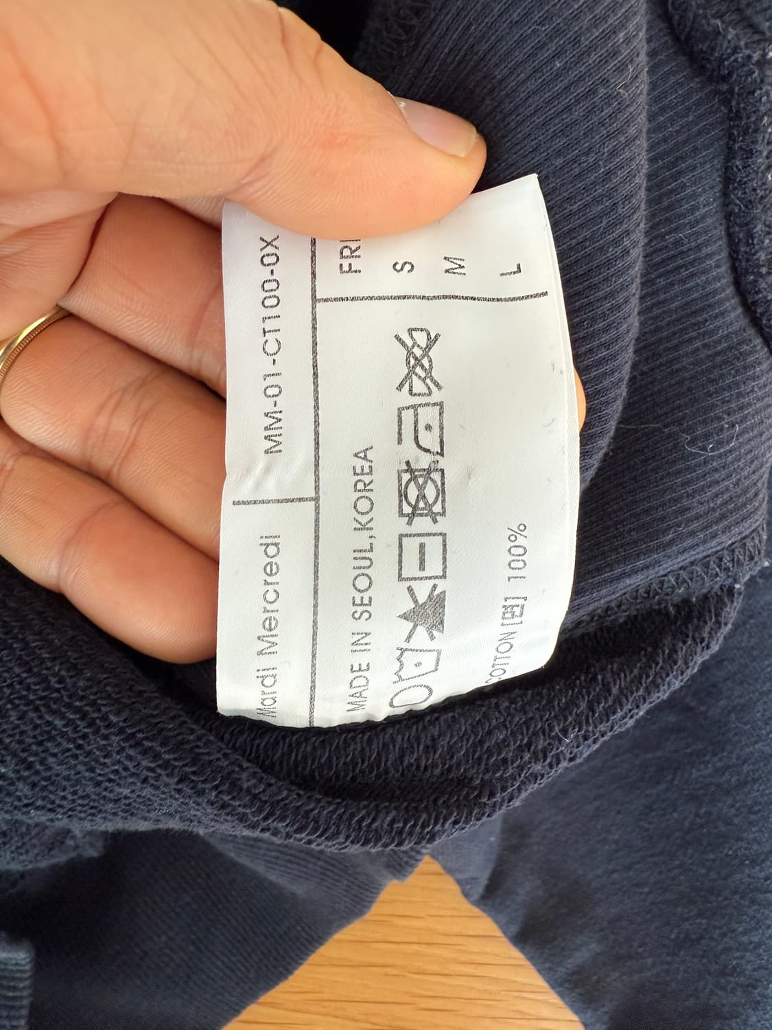 마르디메크르디(MARDI MERCREDI) 맨투맨 상품이미지6