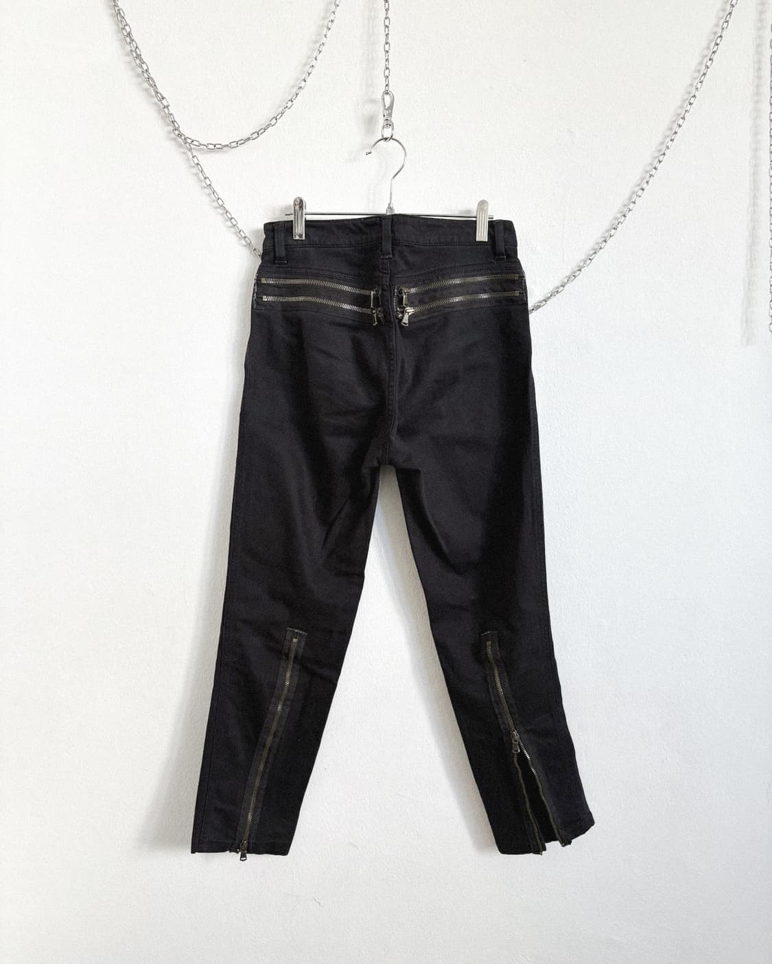 마크제이콥스 멀티지퍼 왁스코팅 바이커데님 상품이미지5